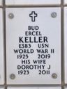 Record image of Bud Ercel Keller